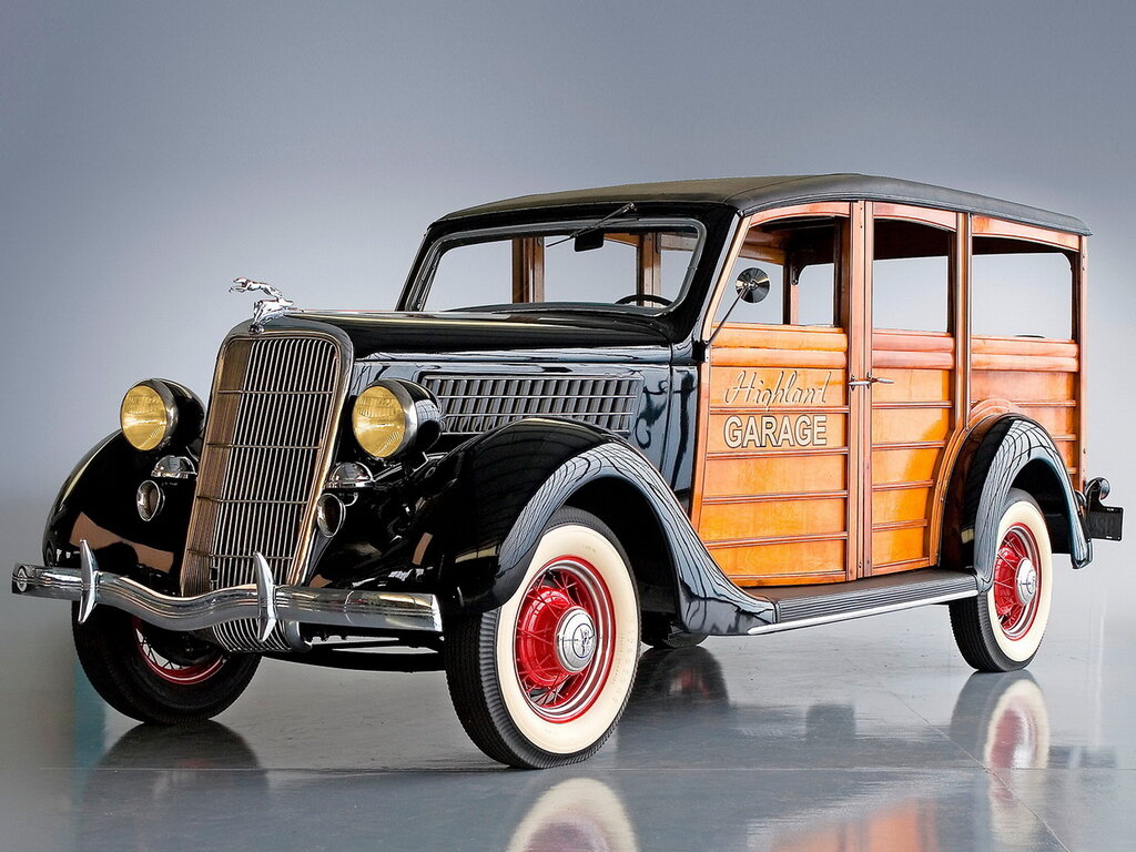 Ford V8 1 поколение, рестайлинг, универсал (06.1935 - 07.1936)